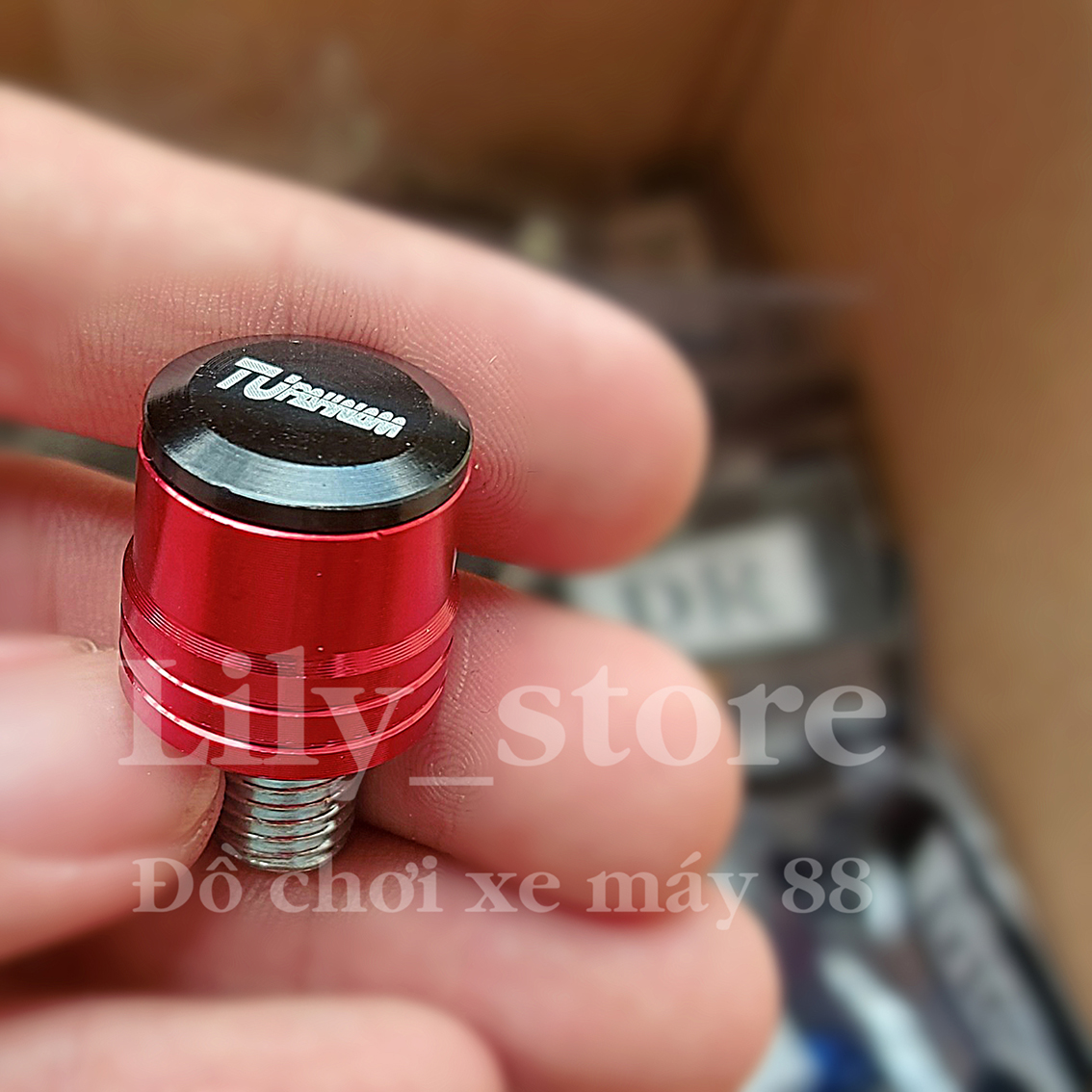 Ốc chân gương xe máy nút bịt chân gương xe