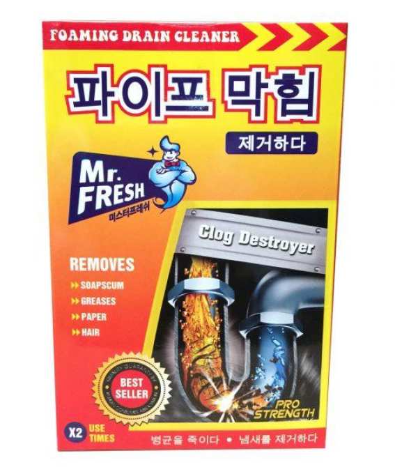 [HCM]Hộp bột thông cống Mr Fresh Hàn Quốc 200g PNS36