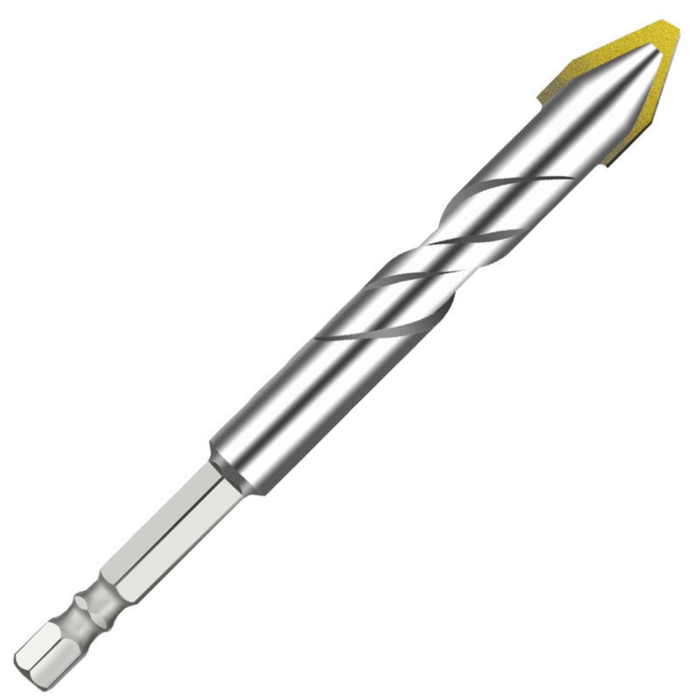 Toolstar 1Pcs Ceramic Tile Glass Triangular Drill Bit 6/8/10/12mm For Concrete Plastic Soft Metal