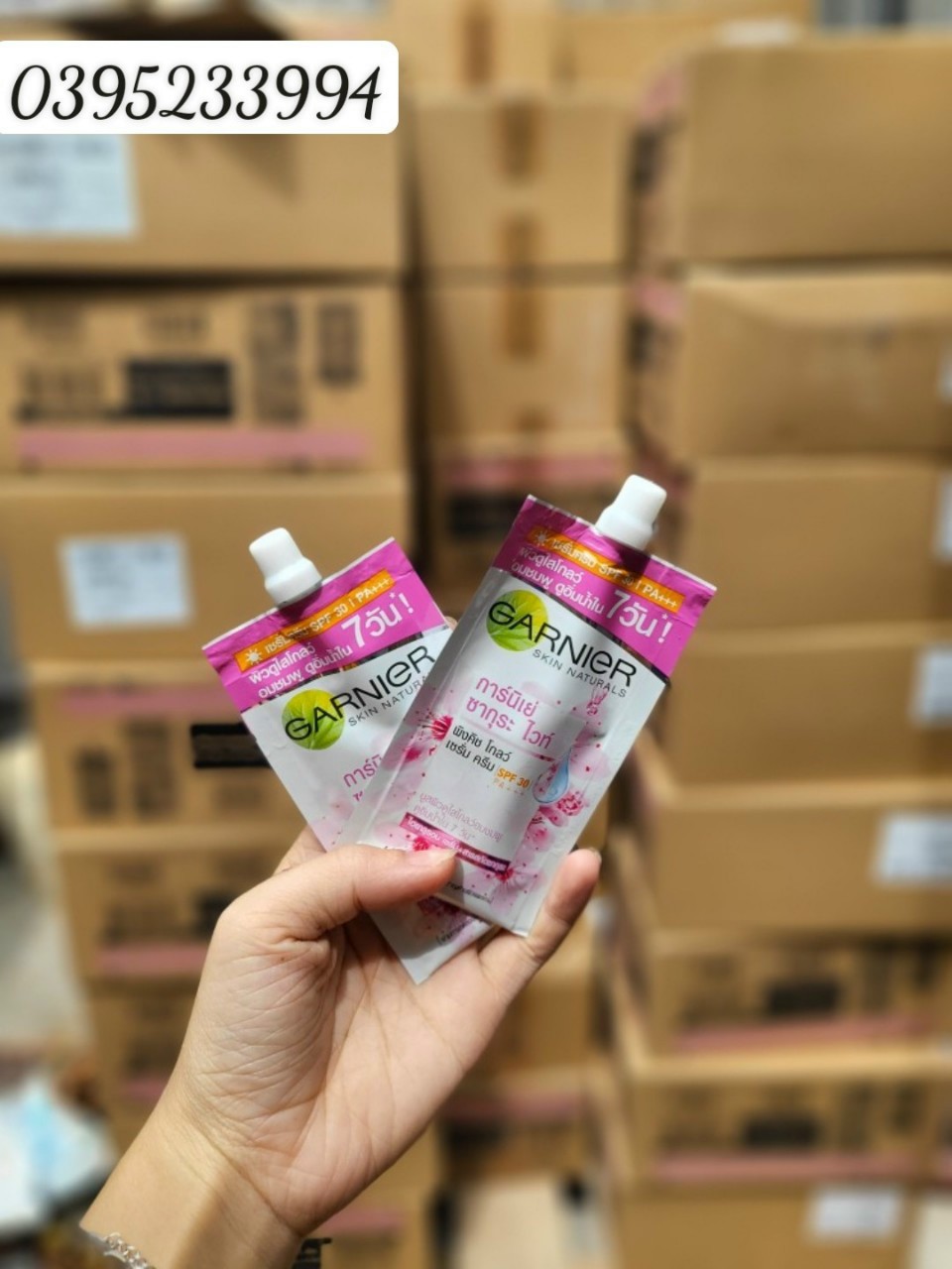 Hộp 6 Gói Dưỡng Da Garnier 7ml
