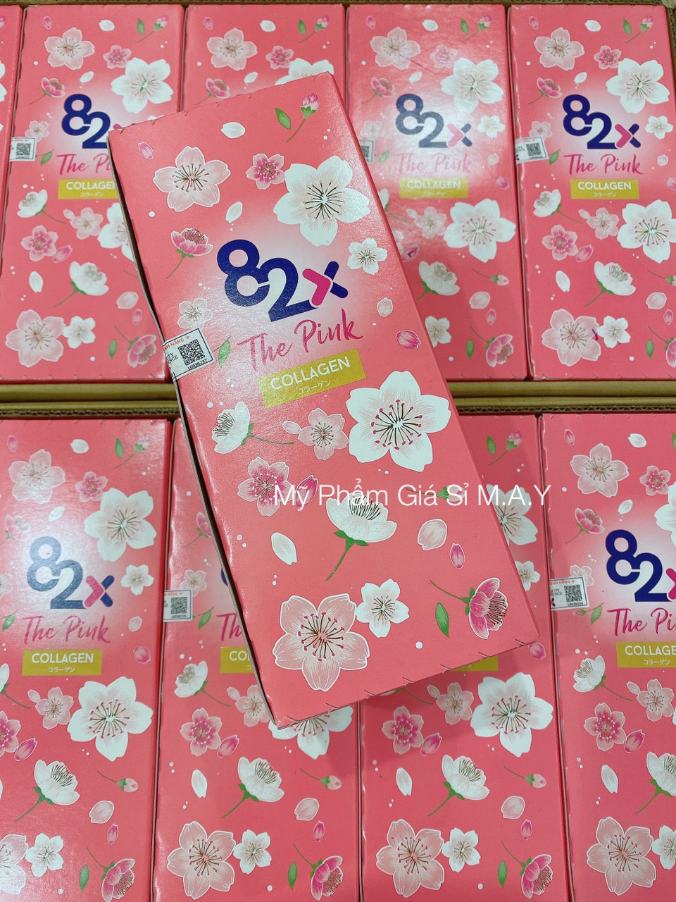 The Pink Collagen 82X Nước Uống Collagen Nhật Bản Đẹp Da Hộp 10 Chai thumbnail