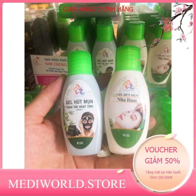 Gel lột mụn T&T 60g (Nha đam, Than hoạt tính) - Chính Hãng