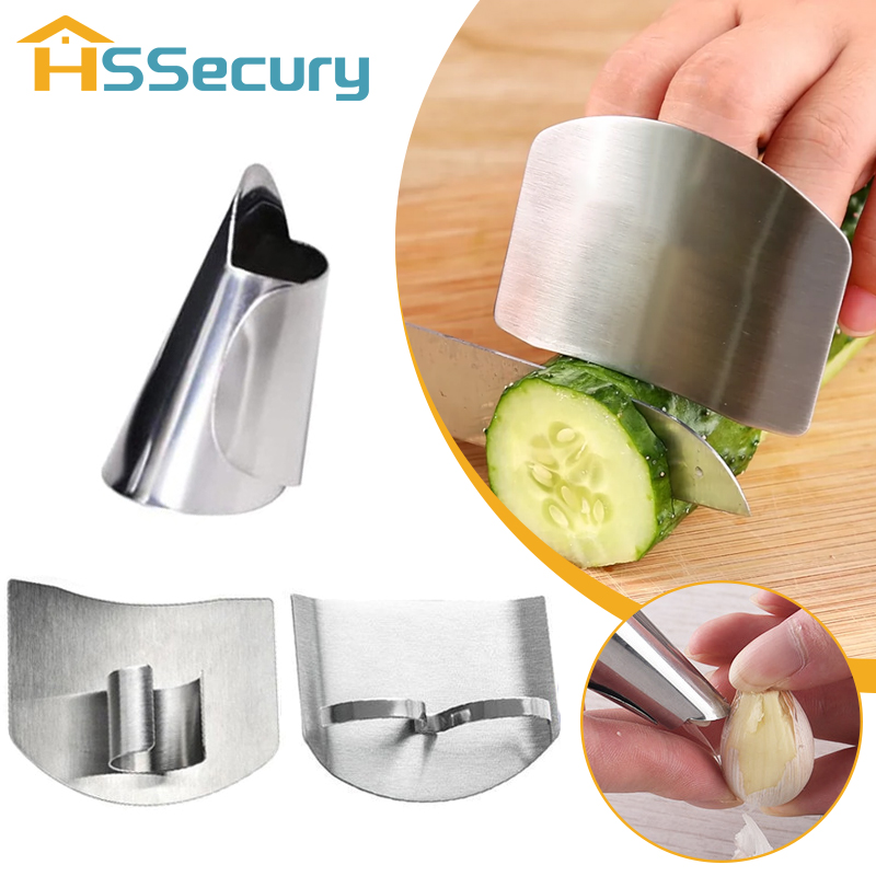 Stainless Steel Finger Guard Kitchen Cutting Vegetables Protector