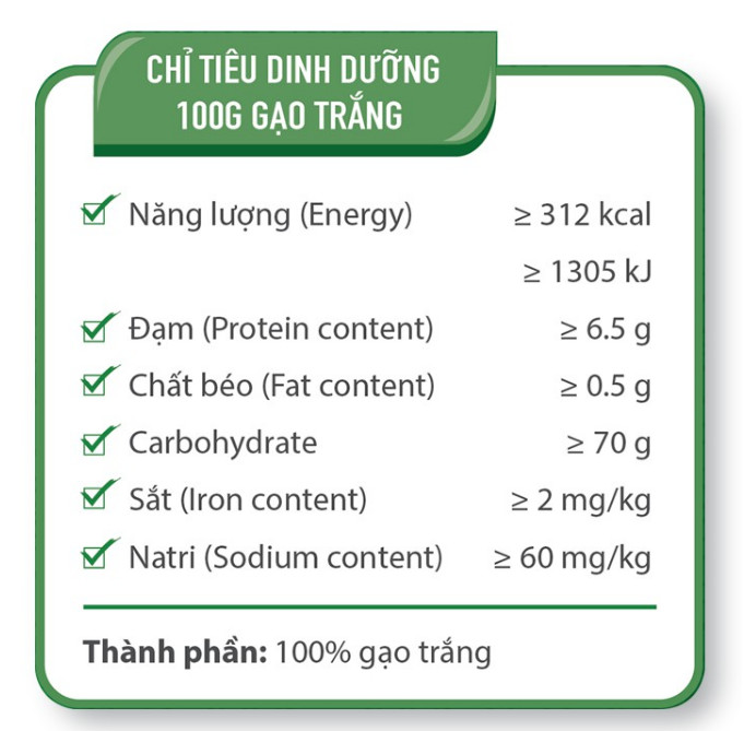 Vua Gạo Làng Ta ( Túi 5kg )