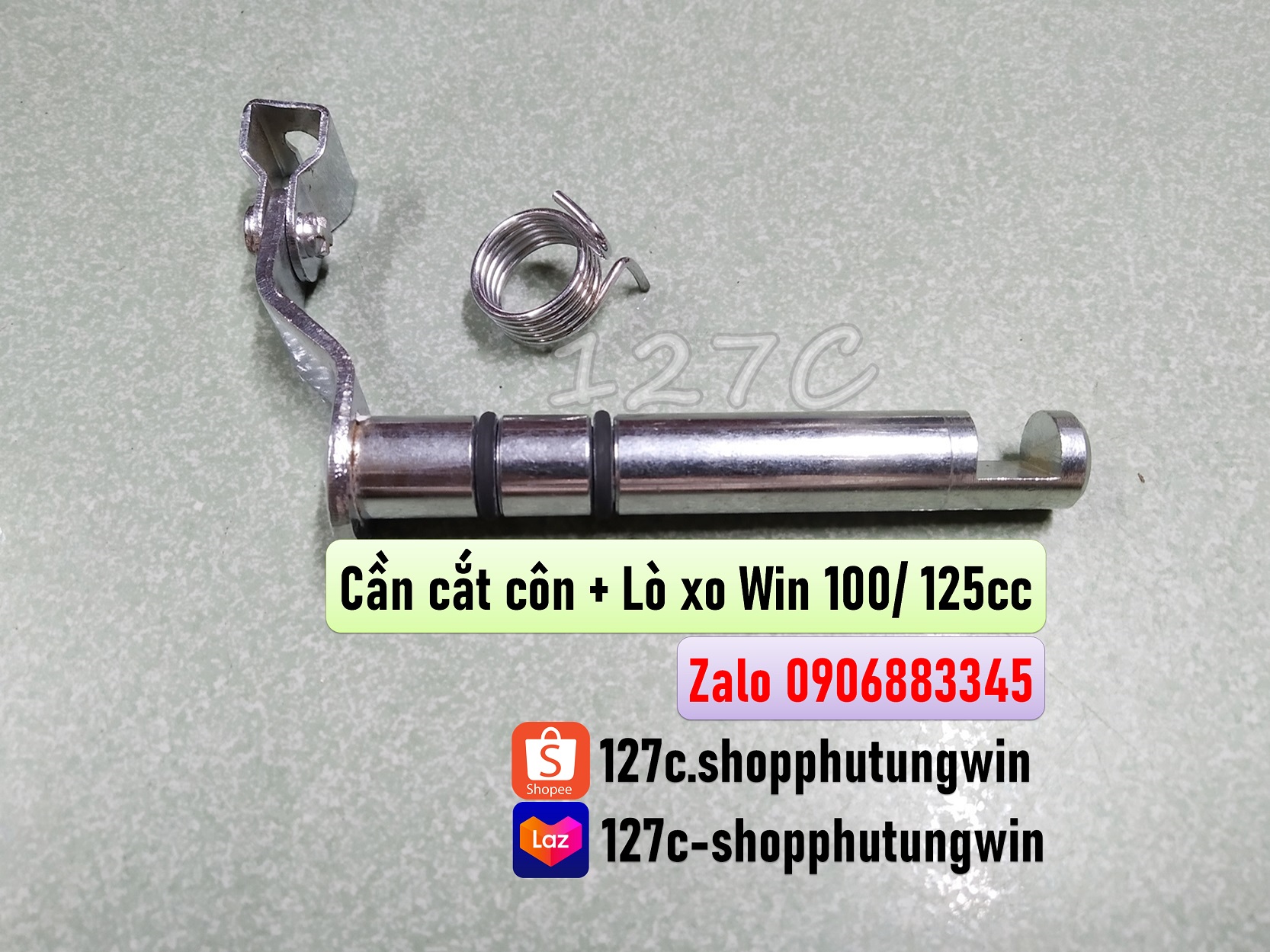 [HCM] Cần cắt côn + Lò xo Win 100 Win 125