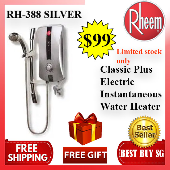 Rheem Instant Heater Classic Plus Electric RH-388 Free Delivery