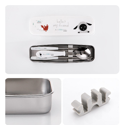 [K2V Shop] Bộ Muỗng Đũa Tập Ăn Cho Bé Stenlock