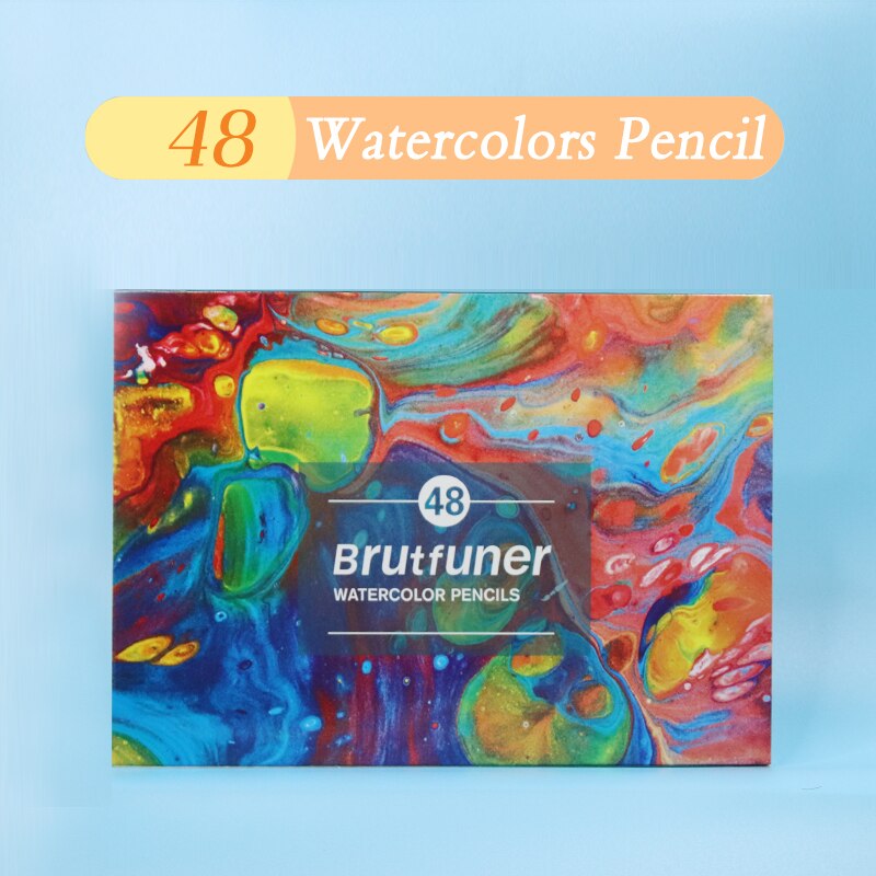 Brutfuner 12/48/120/160/260Colors Oil Wood Colored Pencils