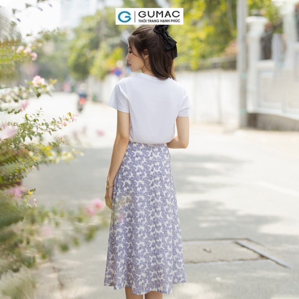 [SALE MẠNH |Voucher 8-15%] Chân váy phối ngọc thời trang GUMAC VD07022