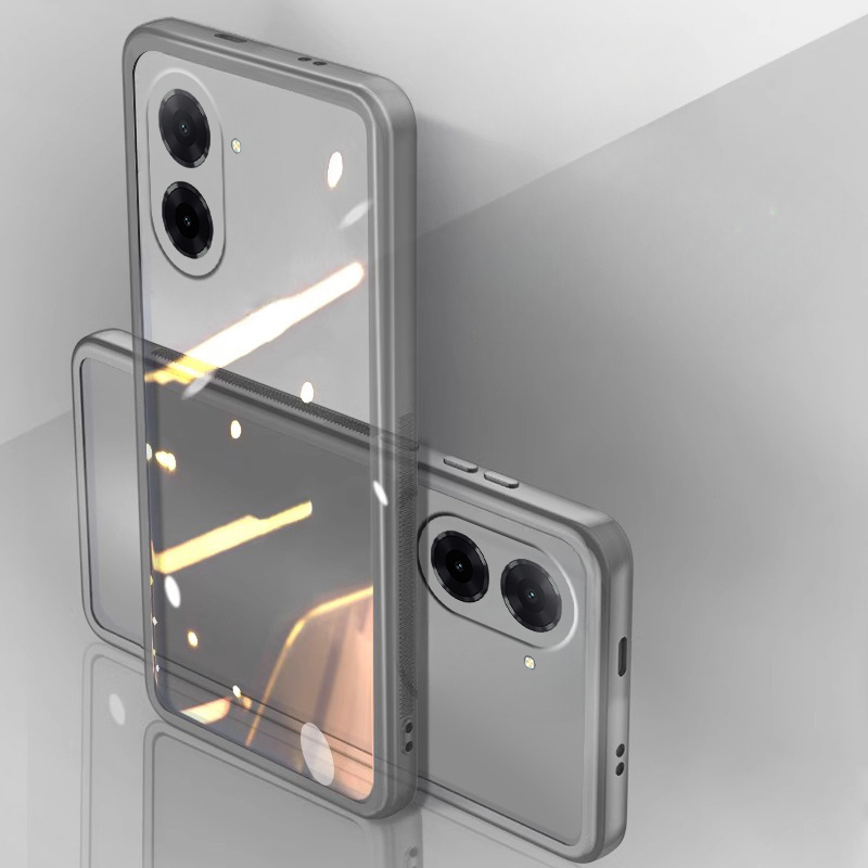 New Phone case Xiaomi Redmi A5 Back cover Camera Protection Semi Transparent Soft Silicone Shockproof with Lens Protector Films for Redmi A5 case. 