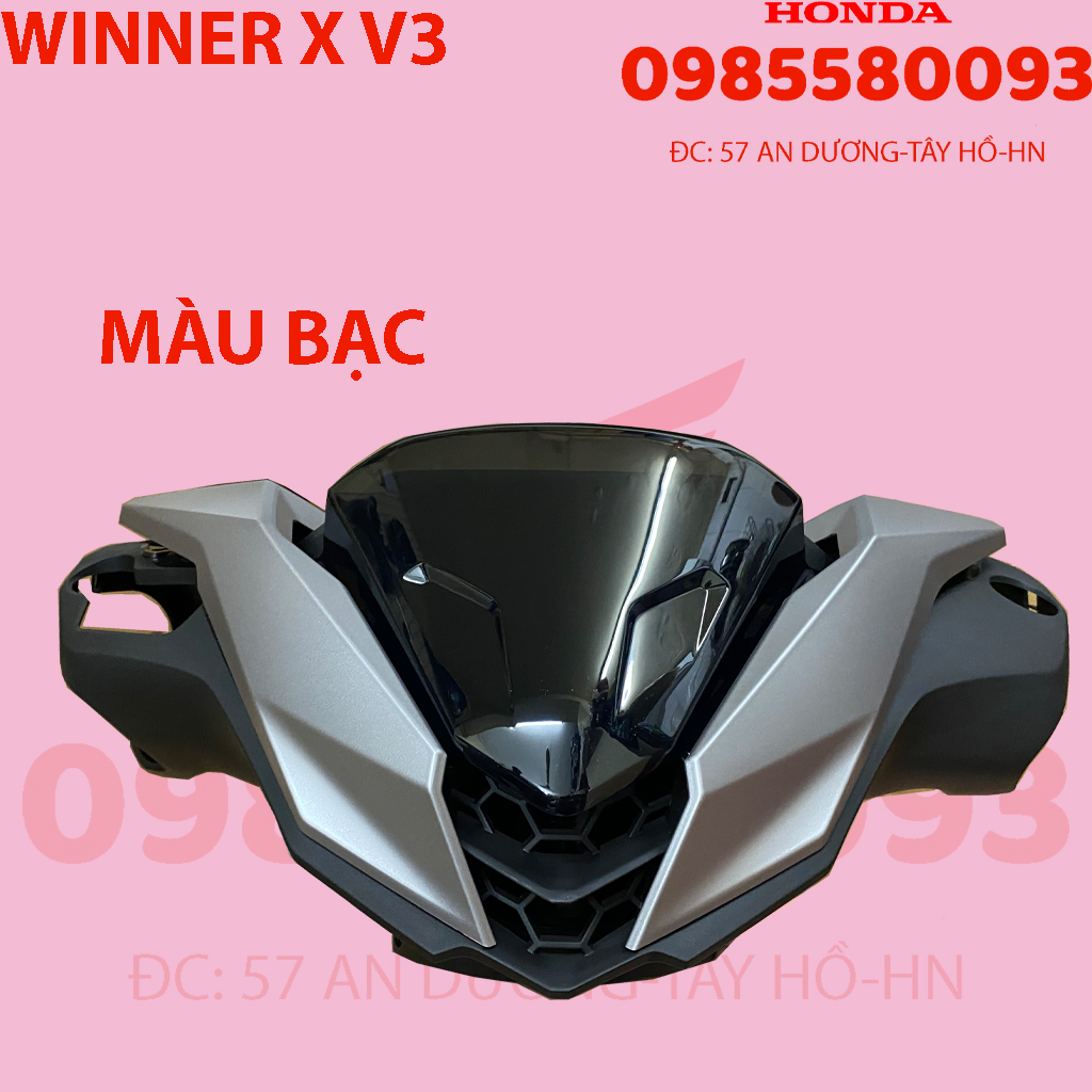 DÀN ÁO, VỎ ĐẦU, NHỰA NHÁM WINNER X V3