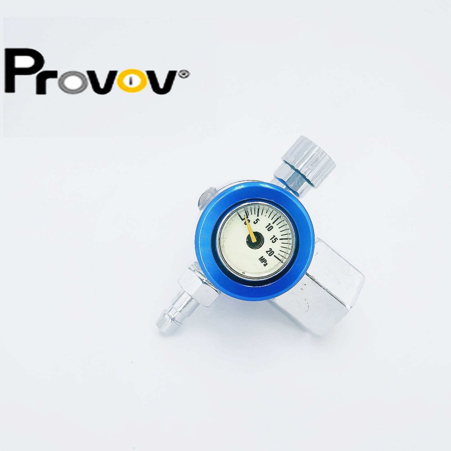 NEW 【Satisfaction guarantee】Provov Argon CO2 Pressure Reducer Flow Meter Energy-saving Argon Reducing ValveGas Regulator Flowmeter Argon Regulator Valve. 