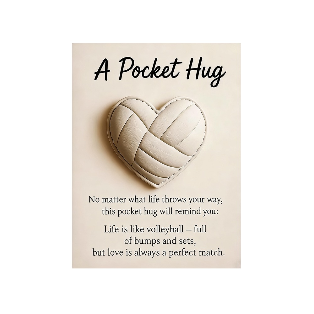 NEW%20Handmade%20Volleyball%20Pocket%20Hug%20Personalized%20Motivational%20Heart-Shaped%20Ornament%20Thoughtful%20Encouragement%20Token%20Gift%20Giving%20-%20Image%209