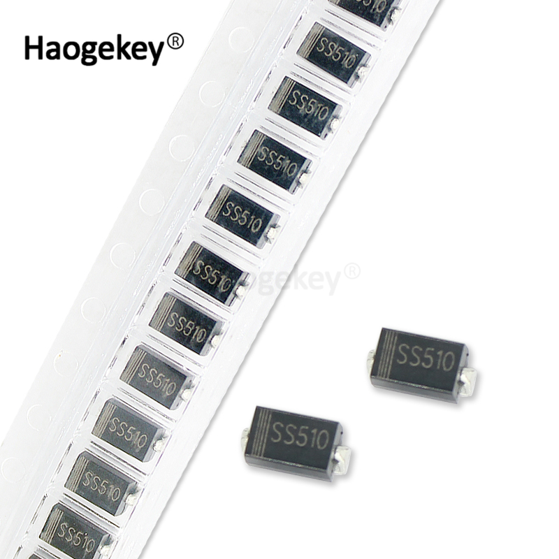 50 Chiếc Diode Schottky SS510 SR5100 SMA 5A 100V