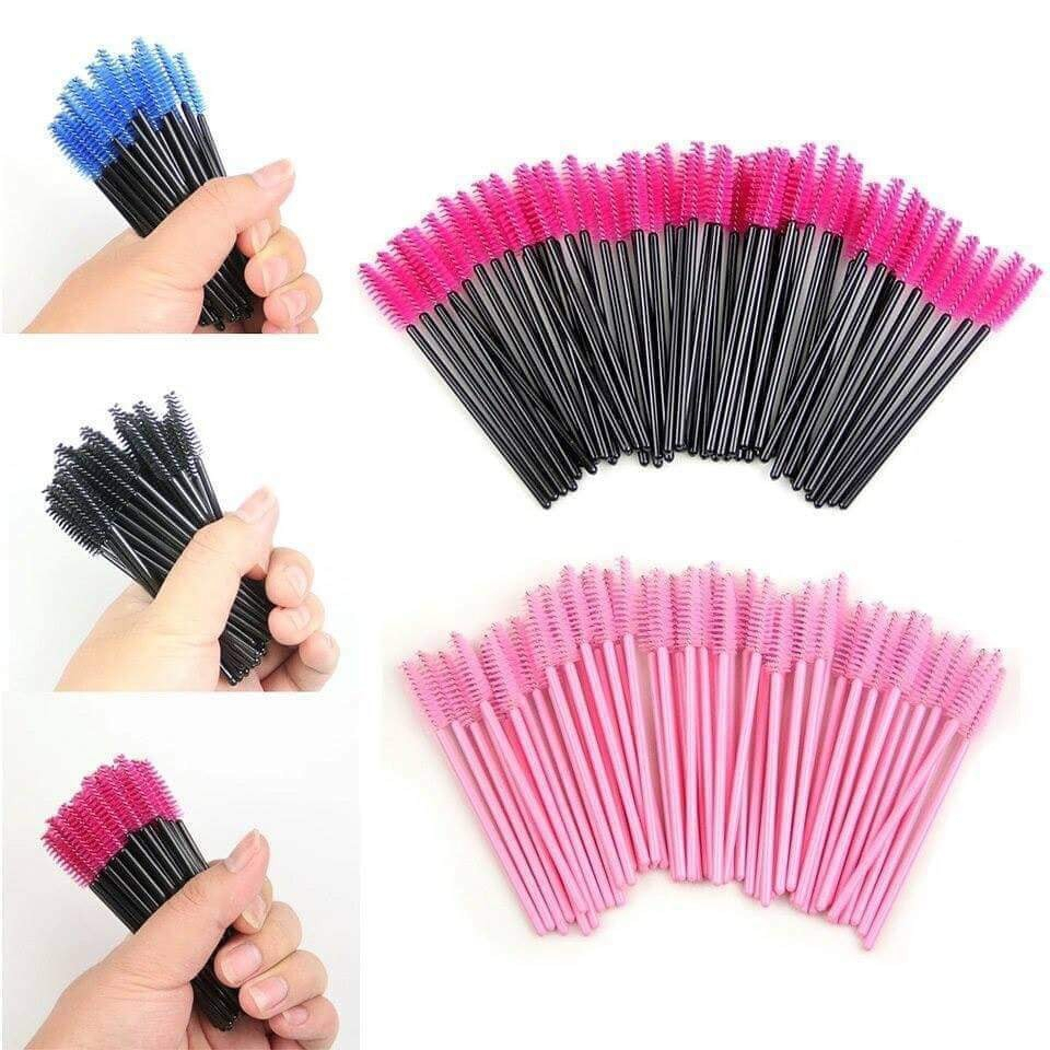 Chổi chải mi thường ( BỊCH 50 CÂY) _dụng cụ nối mi