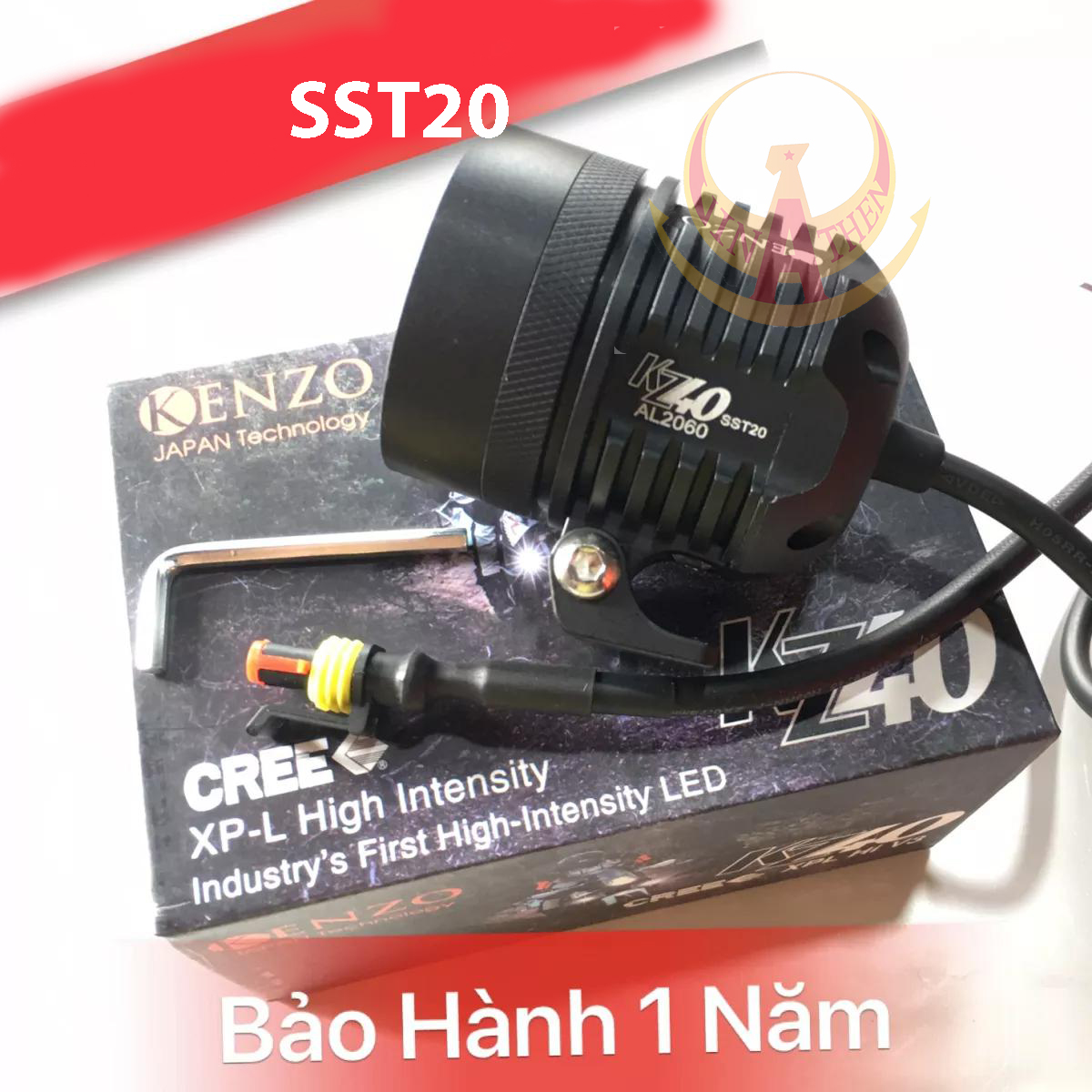 TRỢ SÁNG KZ40 CHÍP SST20 CÔNG SUẤT 45W MẪU KÍNH TÍM VỚI ĐỘ SÁNG ỔN ĐỊNH, ĐẸP MẮT 2025