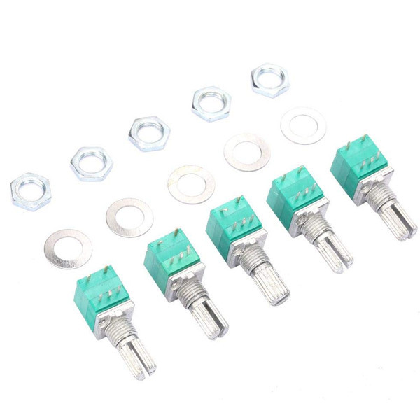 Biến Trở đơn công tắc RV097NS 5 Chân ||