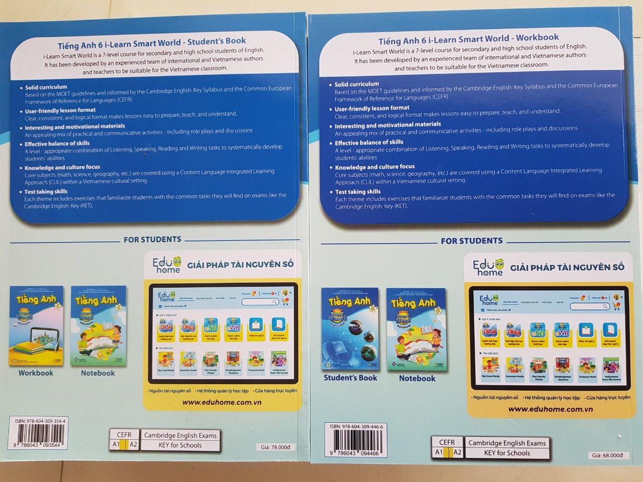 Bộ sách tiếng Anh iLearn Smart Start lớp 6 ( gồm 2 quyển Student Book + Workbook)