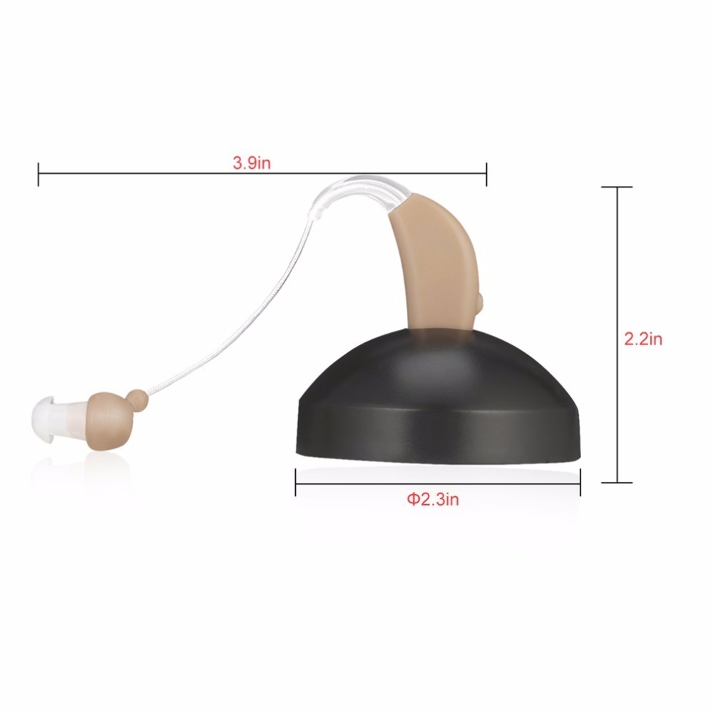 Deaf Machine 【High-quality】Rechargeable Ear Hearing Aid Mini Device Ear Amplifier ...