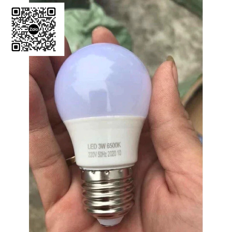 Combo 10 bóng led 3w ánh sáng vàng/trắng, đèn trang trí ngoài trời chống nước e27