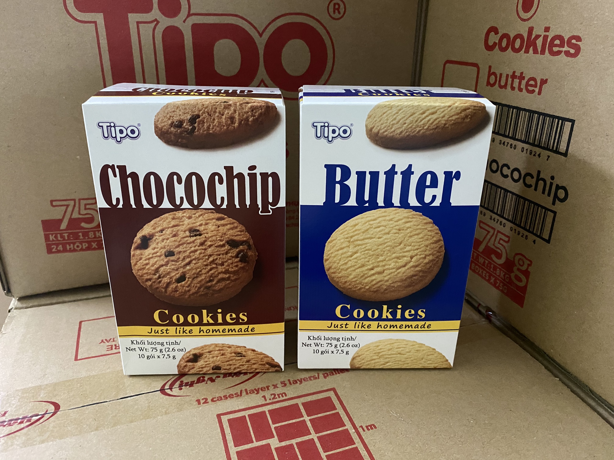 TIPO BÁNH COOKIES CHOCOCHIP 75G