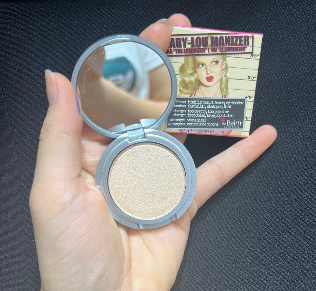 Bắt sáng highlight The Balm Mary-Lou Manizer