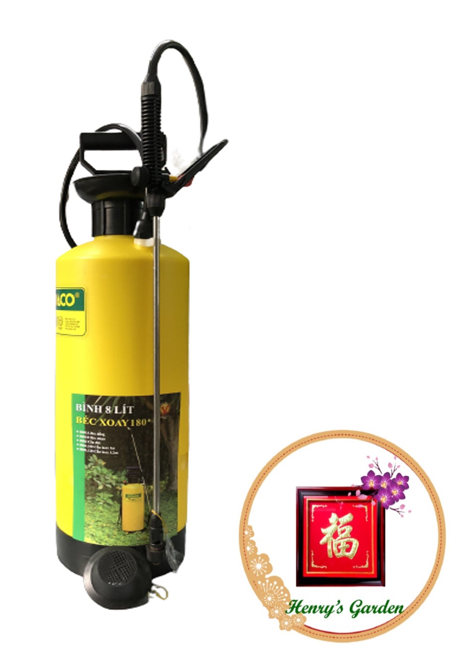 Bình xịt Phun Áp Lực Dudaco - #007D# 8 lít