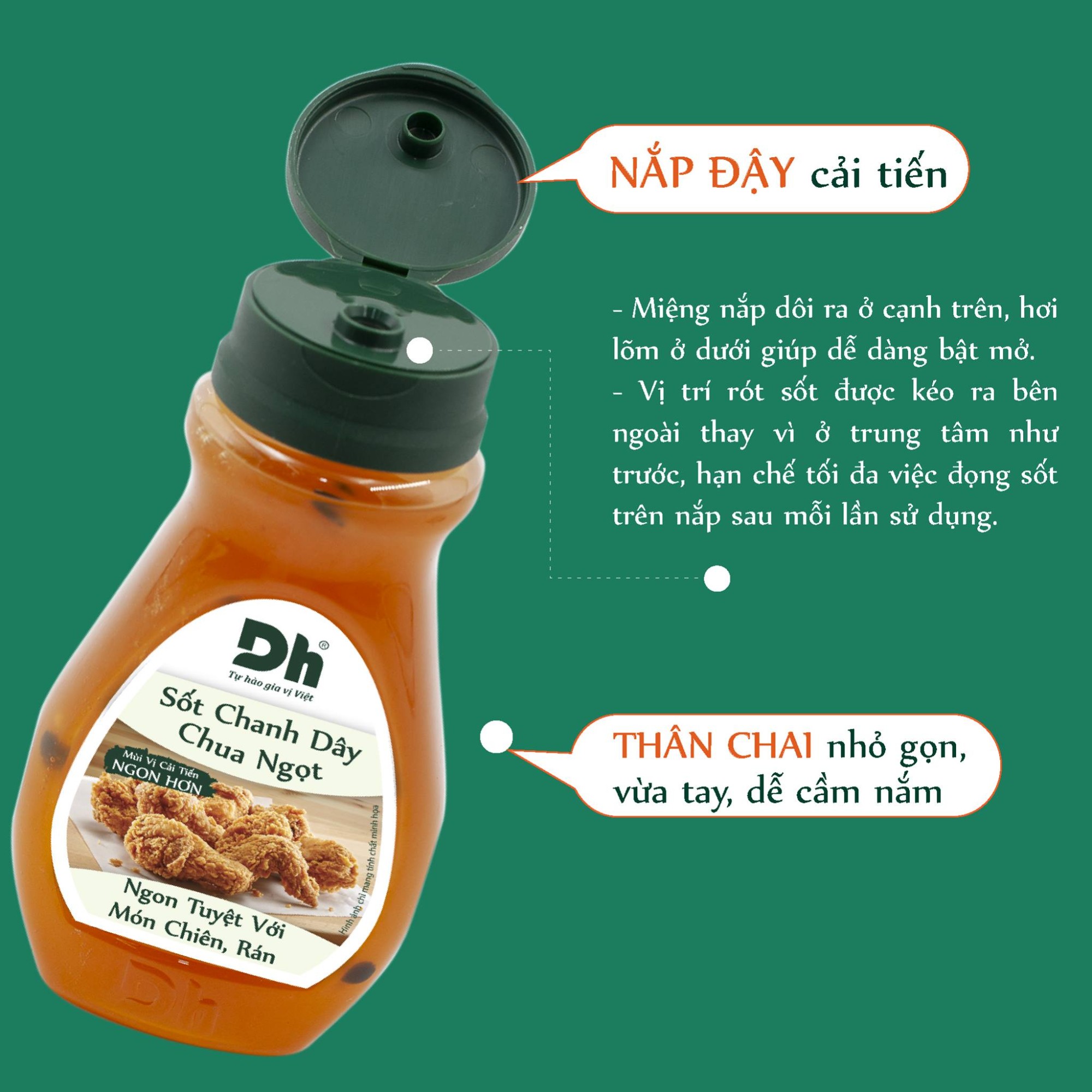 Nước chấm hải sản Dh Foods lọ 200g