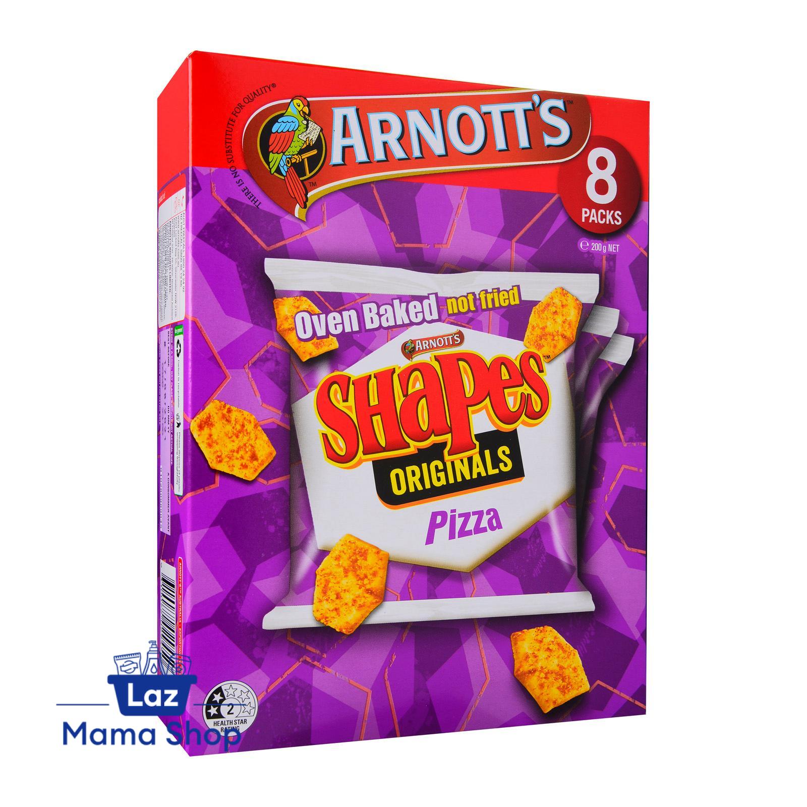 Arnott's Shapes Orginal Pizza MultiPacks Box Crackers (Laz Mama Shop ...