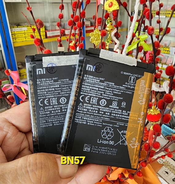 Pin Xiaomi Poco X3/BN57 Zin Hãng