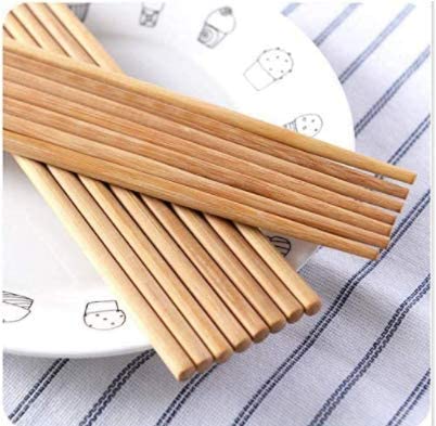 Combo 10 Đôi Đũa Tre Tự Nhiên Không Sơn