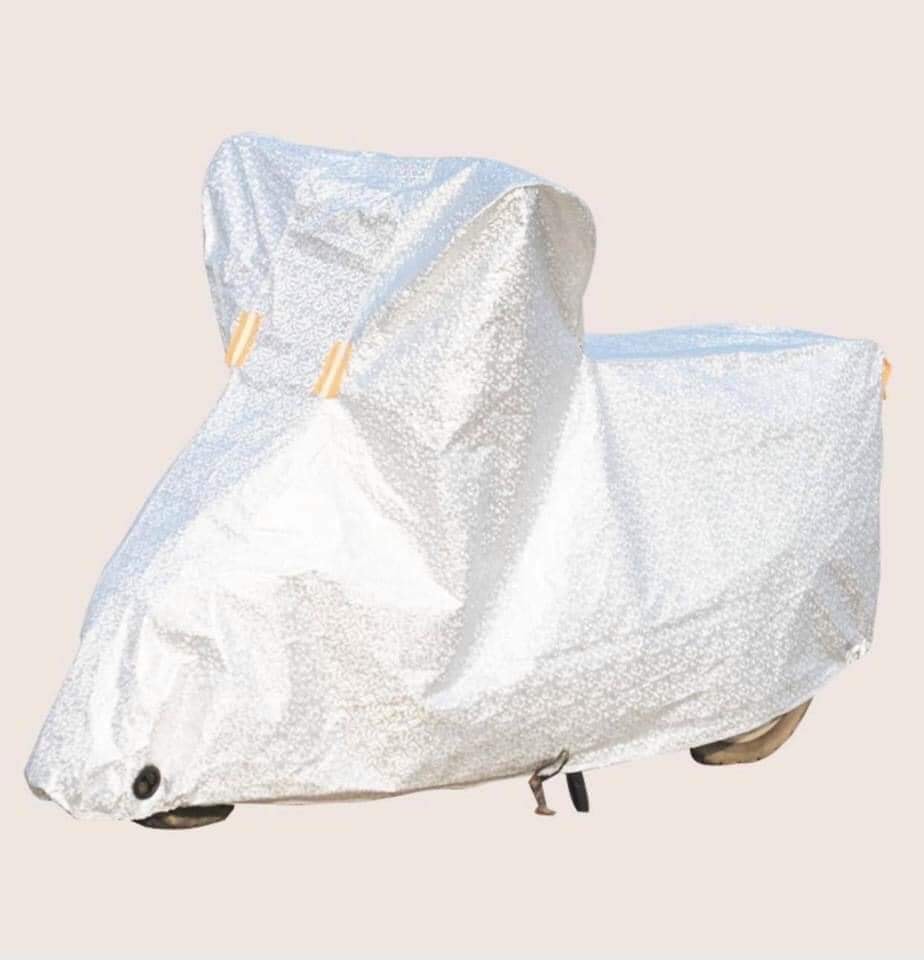 Bạt Phủ Xe Máy Bạc Loại Đẹp