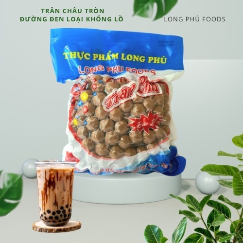 Trân châu Long Phú đường đen hạt bịch 1kg