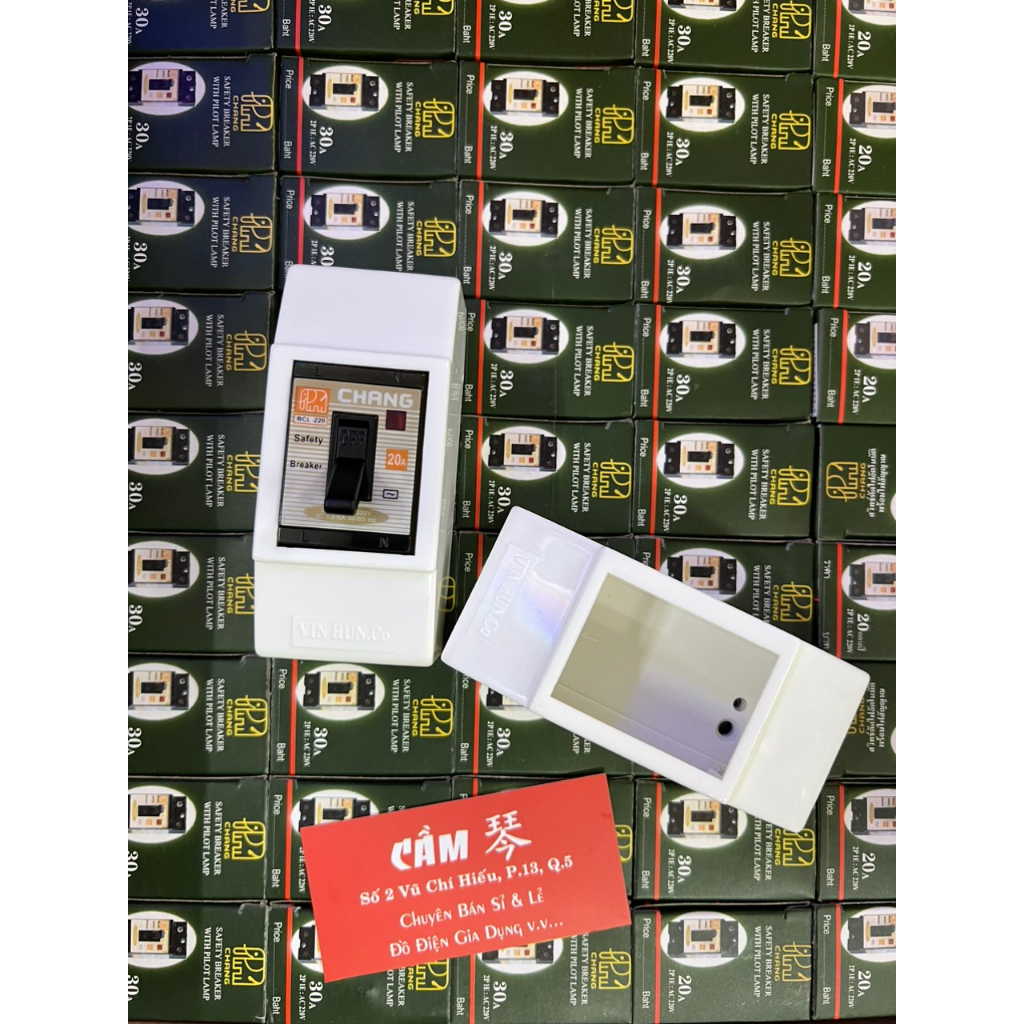 CB Cóc CHANG ( Thailand ) 10A,20A,30A,40A , Chụp CB cóc . Có báo đèn