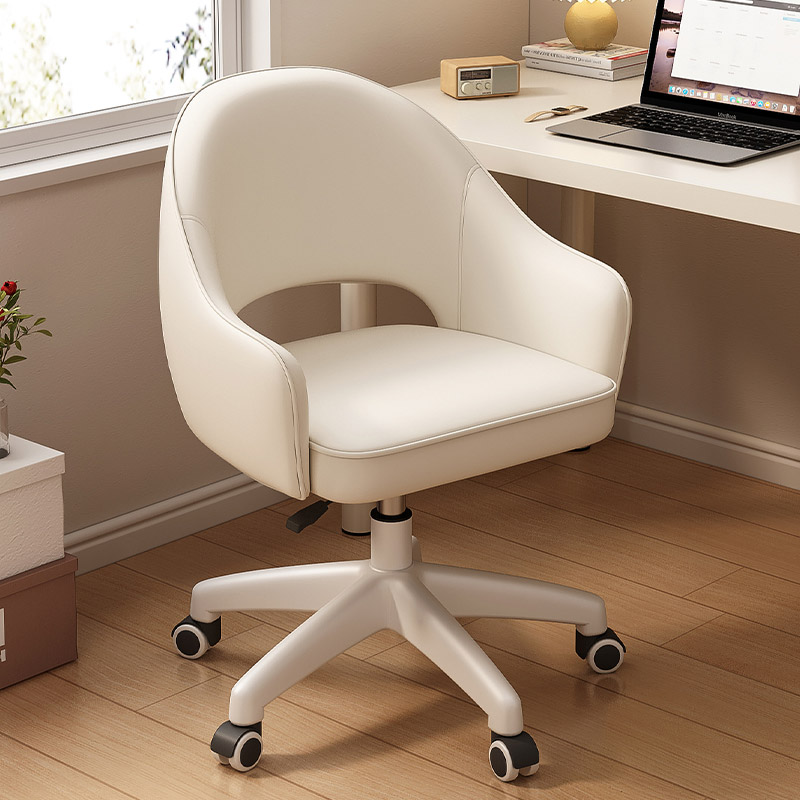 Computer chair home bedroom makeup chair sedentary and comfortable study writing chair dormitory student desk and chair office swivel chair
