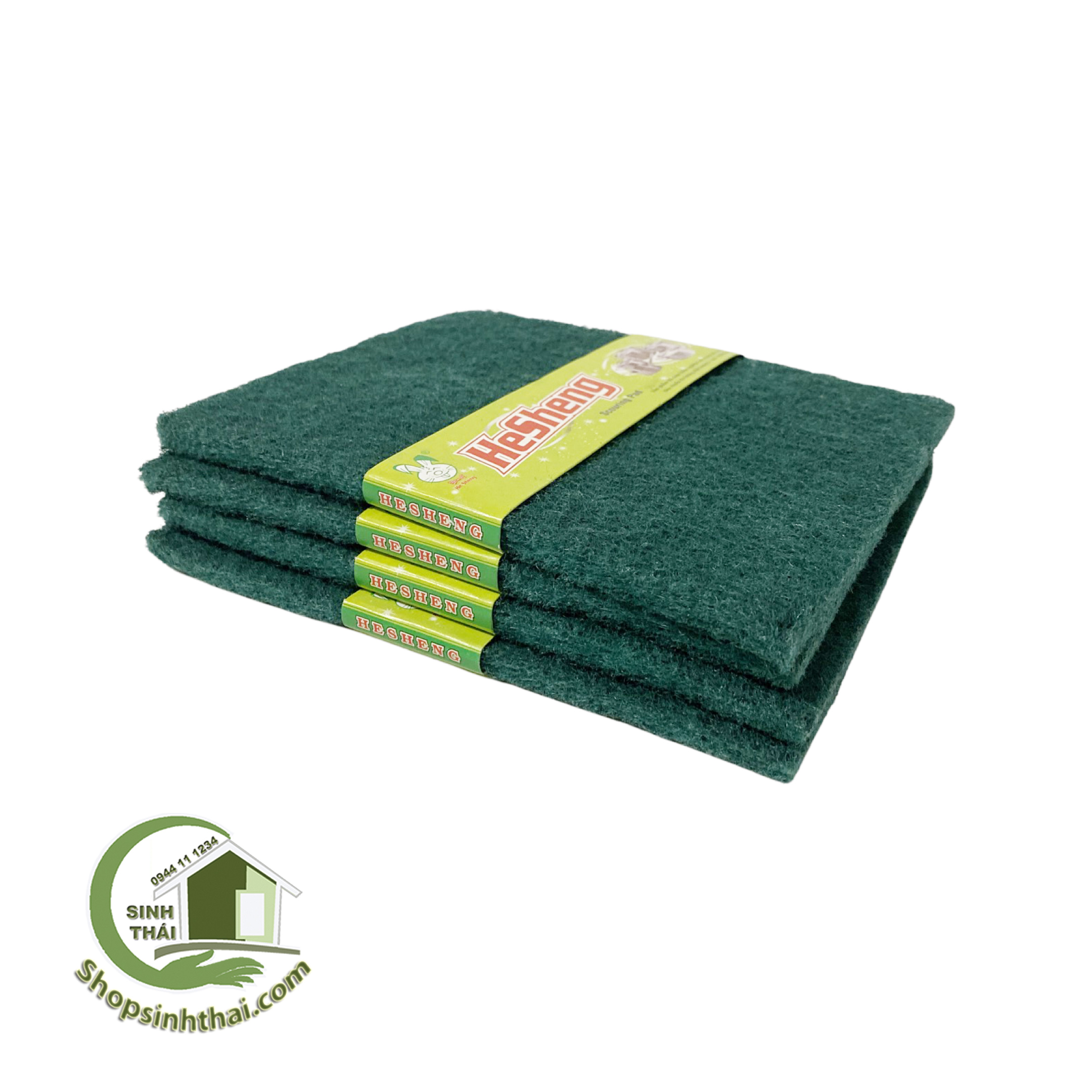 Miếng cước rửa chén màu xanh - Miếng cọ rửa chén nhám lớn [ 1 miếng ] [ Kho sỉ ]