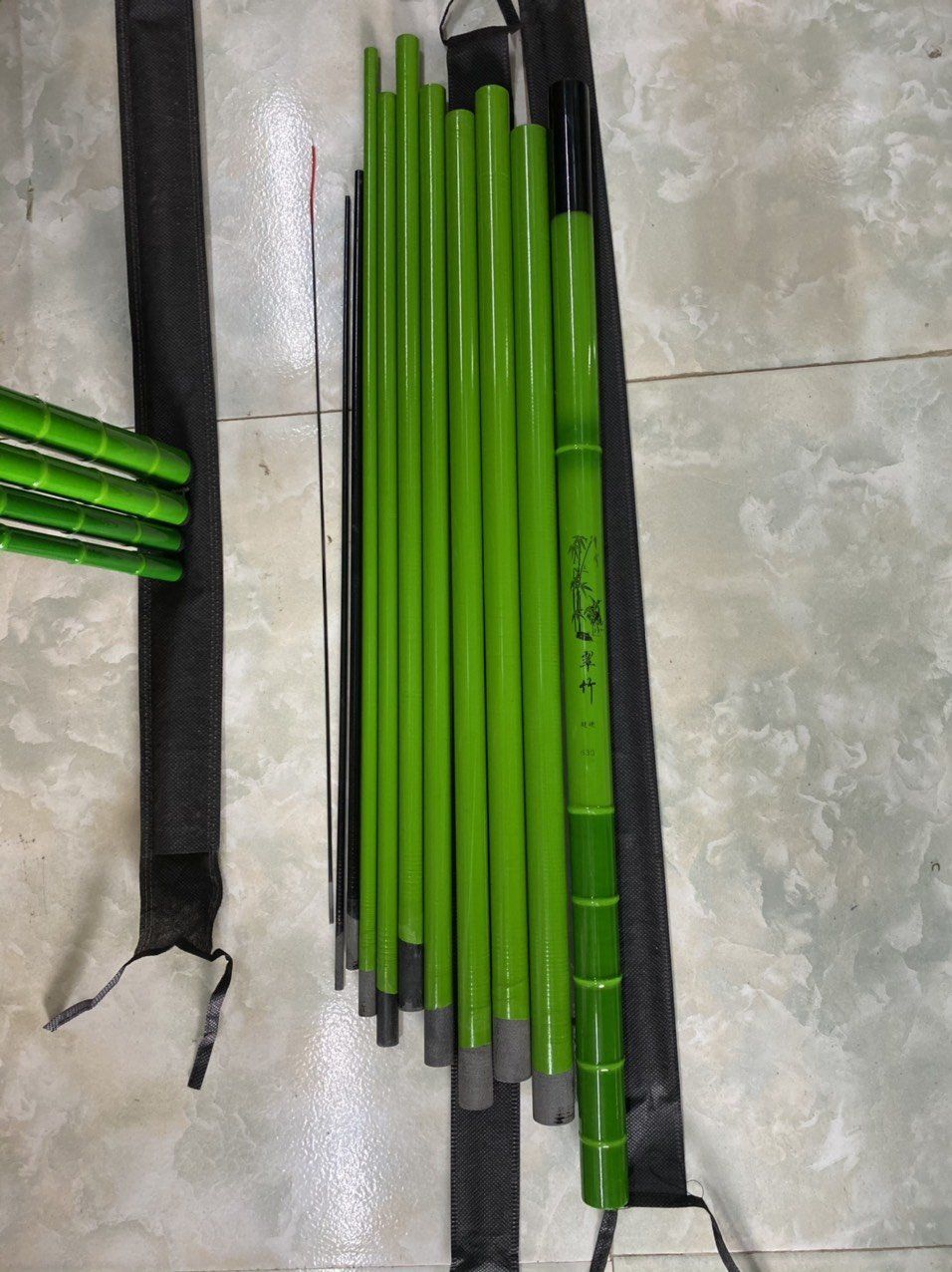 Cần câu tay trúc xanh