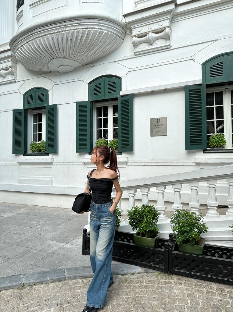 RUBIES Áo thun nữ Twist Top