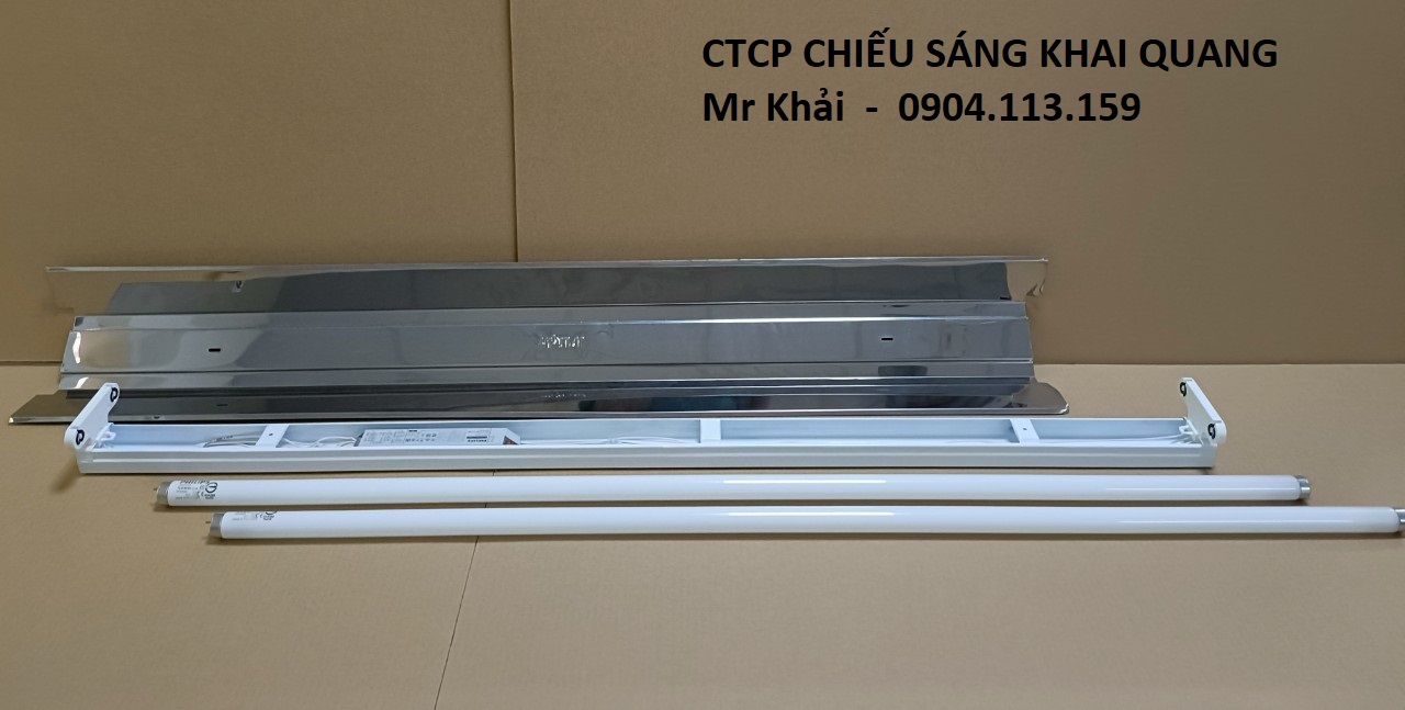 (SALE) Bộ đèn D65 2x36W PHILIPS dùng so màu