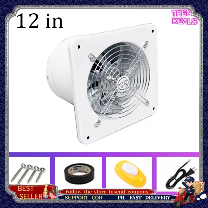 Exhaust fan 4/6/8/10/12 inch,Indoor ventilation exhaust fan, Window