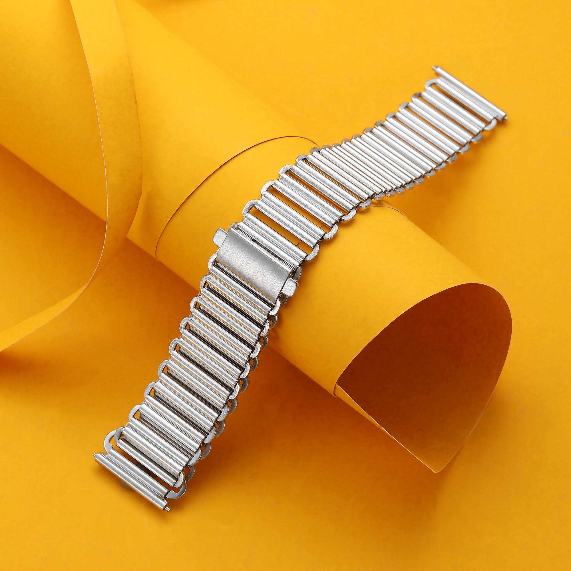 Bonklip Bracelet Merkur Strap Stainless Steel Vintage Strap Quick Detach Bracelet Metal 20Mm