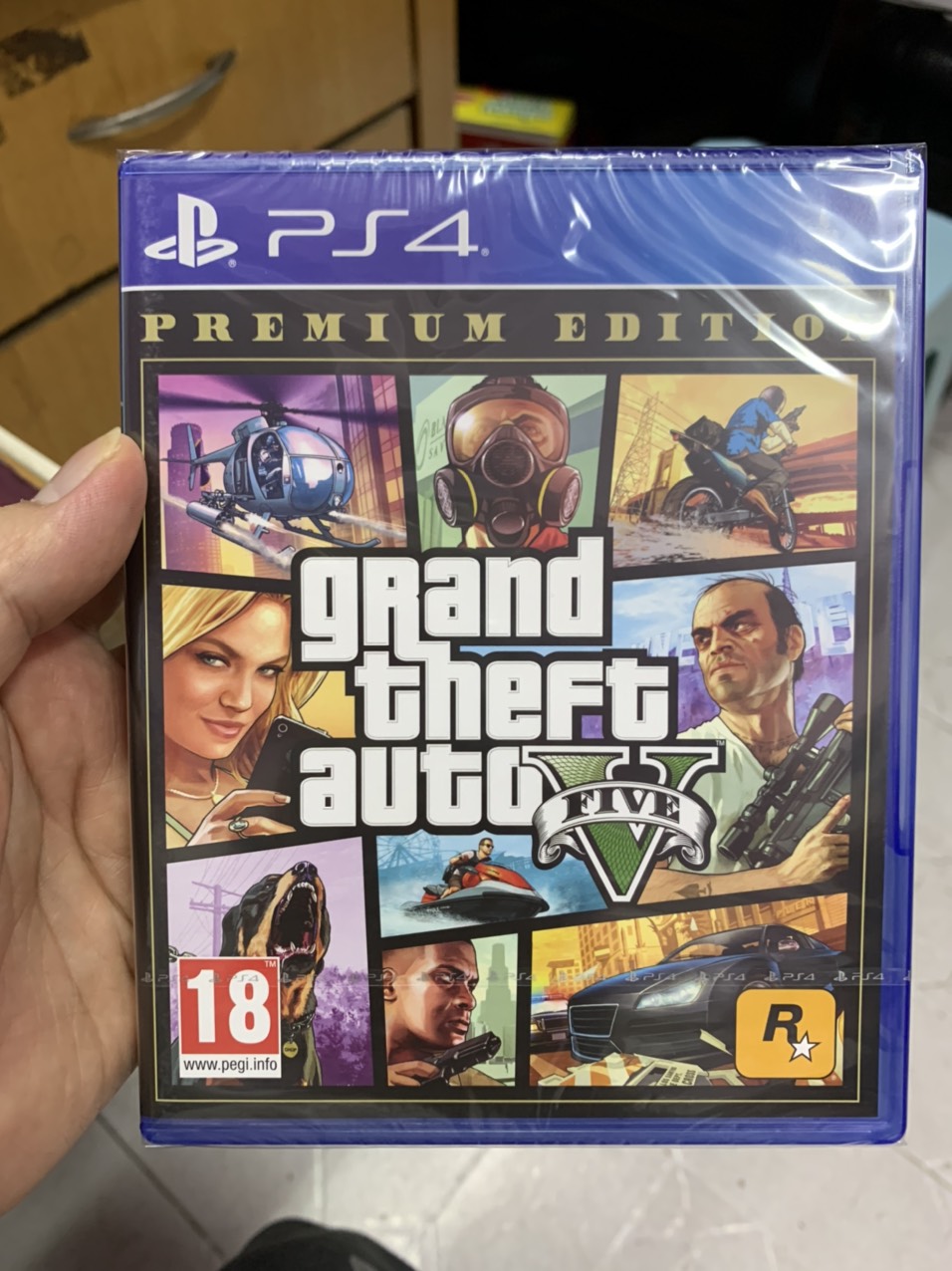 Đĩa Game Ps4 Ps5 GTA V Grand Thert Auto V