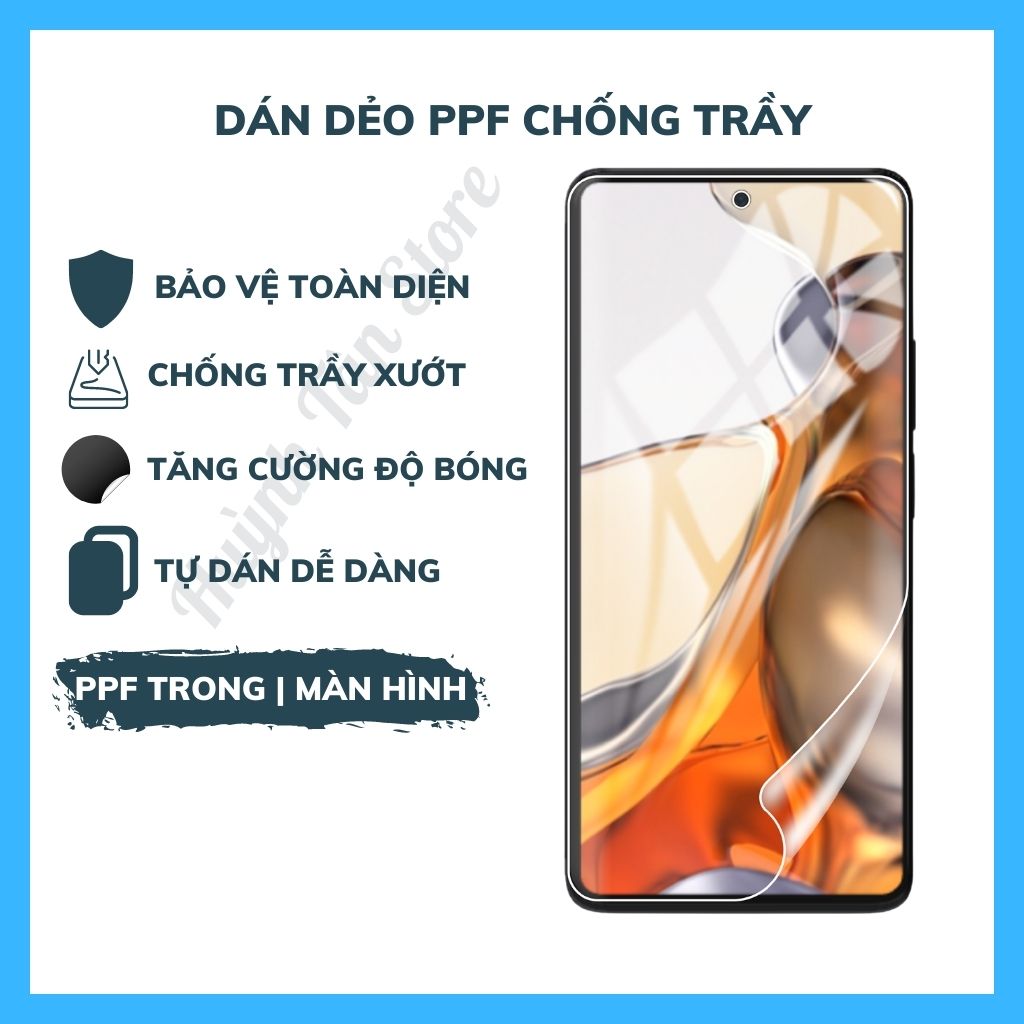 Miếng dán PPF cho xiaomi mi 11t mi 11t pro bảo vệ toàn diện.
