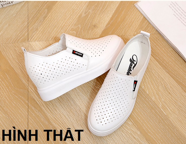 Giày slip on độn lưới V6 S294