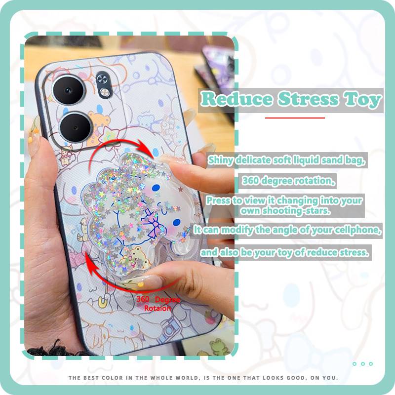 Soft%20Case%20Back%20Cover%20Phone%20Case%20For%20OPPO%20A5X%205G/4G%202025%20Global%20cute%20Waterproof%20Fashion%20Design%20Skin%20feel%20silicone%20Glitter%20-%20Image%203