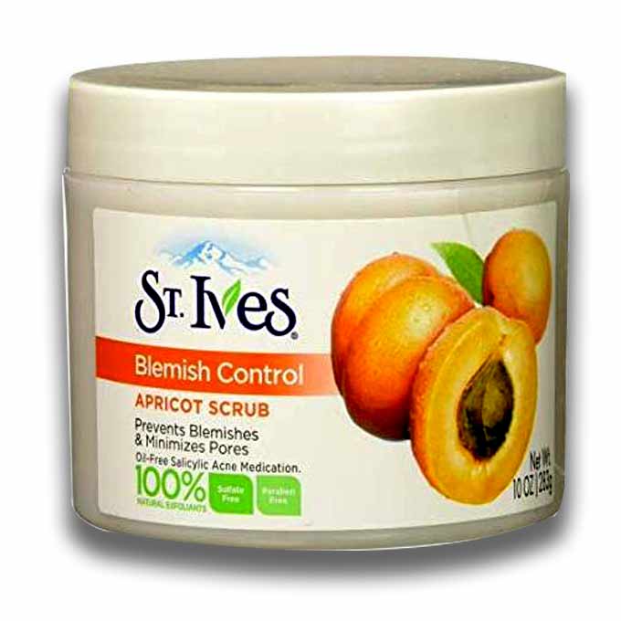 st ives blemish control scrub