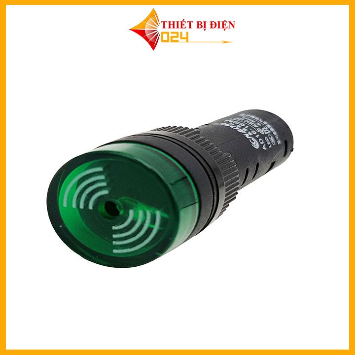 Đèn Báo Nguồn Có Còi AD16-16SM 220VDC