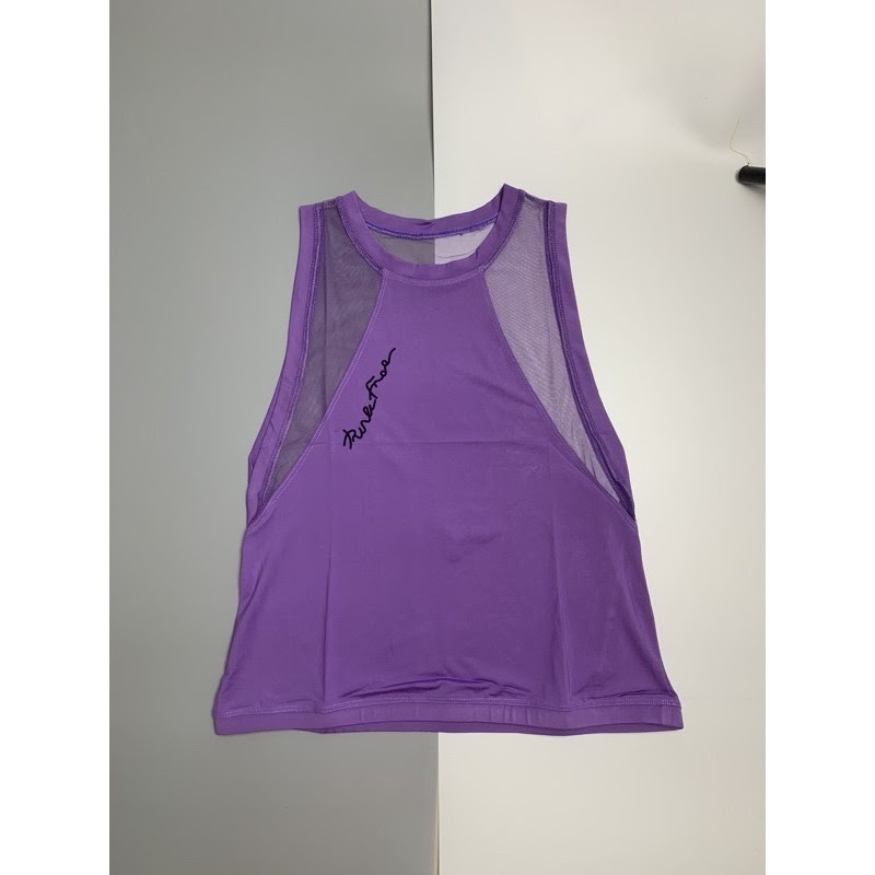 Áo Tanktop Thể Thao Phối Lưới Form Vừa Tập Gym, Yoga Nữ TY