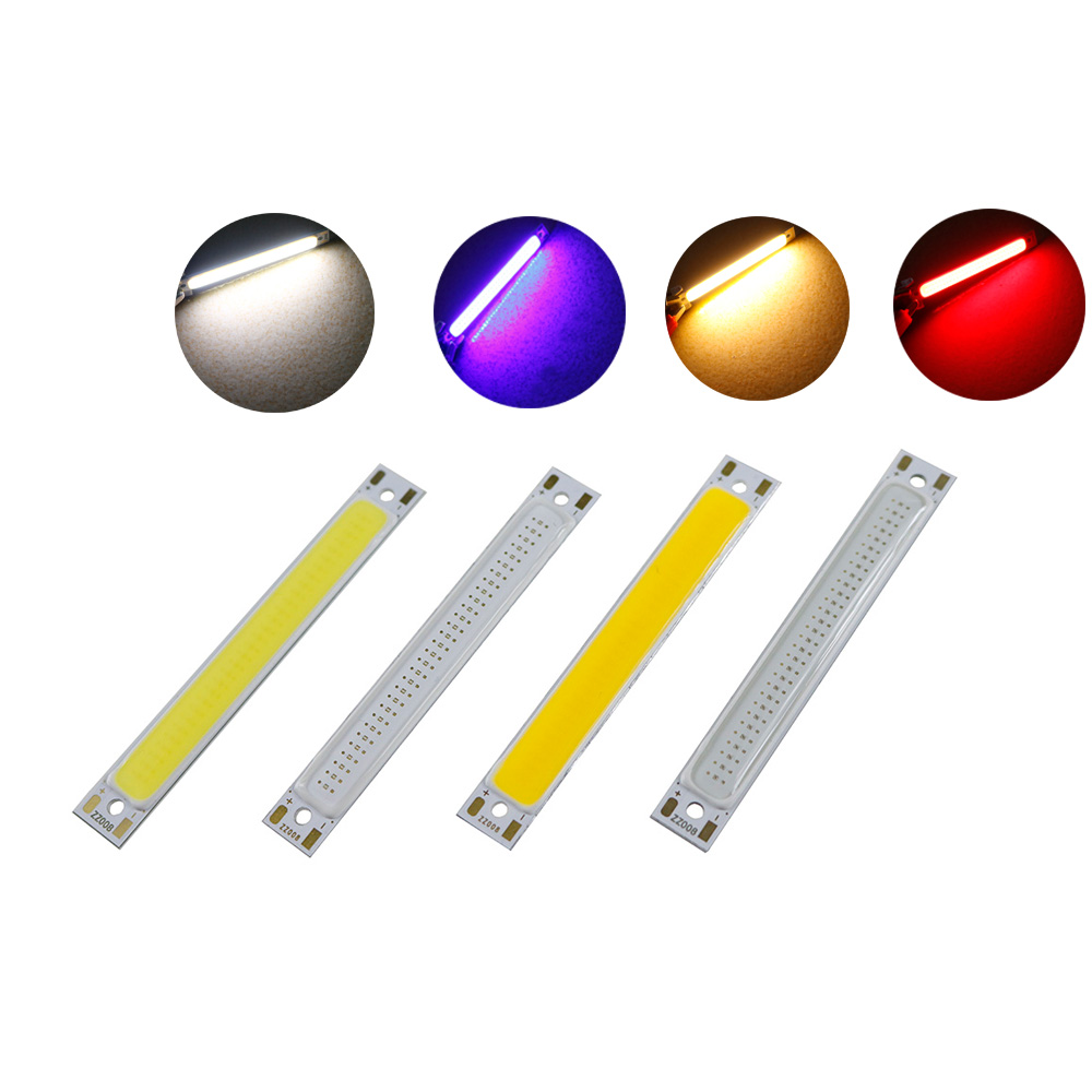 【TopazTrove】60x8mm led cob 2V 3V 3W 60mm flashlight Chip Lamp Bulb Warm ...