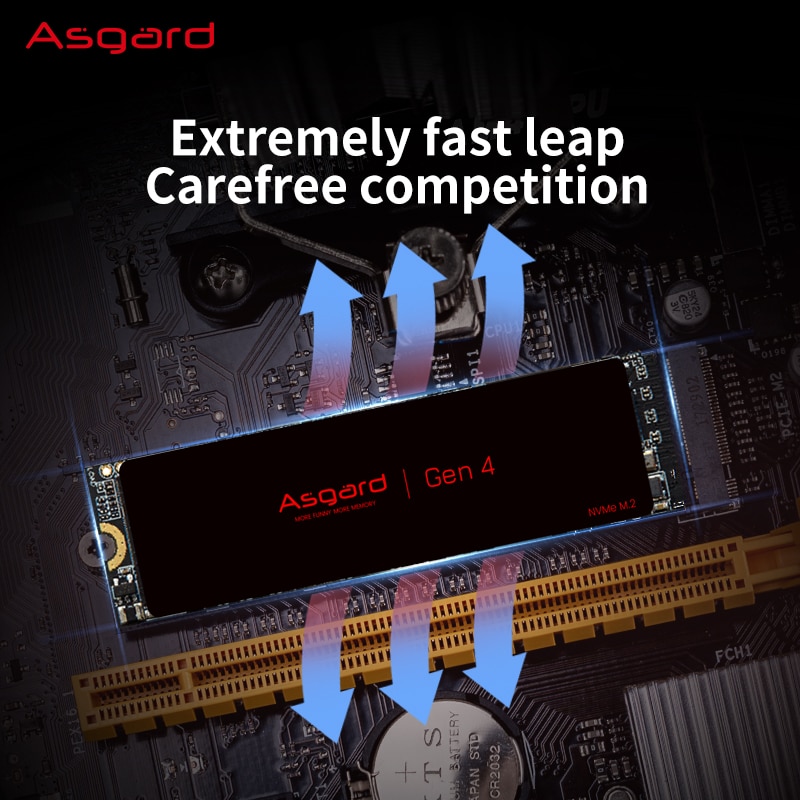 Asgard M2 512Gb PCIe Lite SSD NVME 512Gb 1Tb 2Tb Solid State